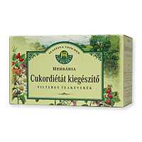 A nagyításhoz kattintson a képre! Herbária Cukordiétát Kiegészítő Tea Filter 20 Filter