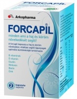A nagyításhoz kattintson a képre! Forcapil Kapszula Hajra,körömre 60 db