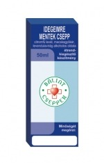 A nagyításhoz kattintson a képre! Bálint Idegeimre Mentek Cseppek 50 ml