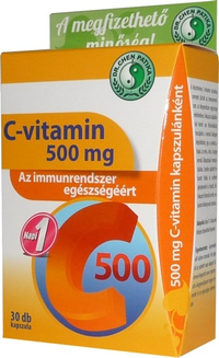 A nagyításhoz kattintson a képre! Dr. Chen C-vitamin 500MG Kapszula 30 DB