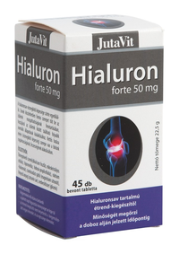 A nagyításhoz kattintson a képre! Jutavit Hialuron Tabletta 45 DB