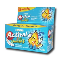 A nagyításhoz kattintson a képre! Béres Actival Kid Omega-3 Rágótabletta 30 db
