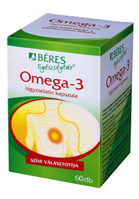 A nagyításhoz kattintson a képre! Béres Egészségtár Omega-3 Lágyzselatin Kapszula 60 db