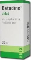 A nagyításhoz kattintson a képre! Betadine Bőr- és Nyálkahártya Fertötlenítő 30 ML