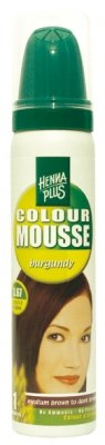 A nagyításhoz kattintson a képre! Hennaplus Színezőhab 3.67 Burgundy105 75 ml