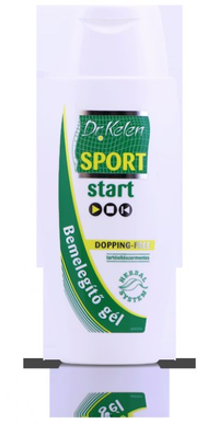 A nagyításhoz kattintson a képre! Dr.kelen Sport Start Bemelegítő Gél 150 ml