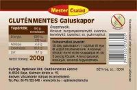 A nagyításhoz kattintson a képre! Mester Család Galuskapo 200 g