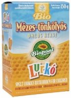 A nagyításhoz kattintson a képre! Biopont Bio Omlós Keksz Mézes-tönkölyös 150 g