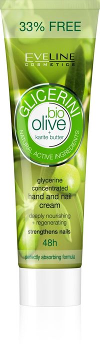 A nagyításhoz kattintson a képre! Eveline Glicerines Kézkrém Olíva 100 ml