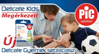 A nagyításhoz kattintson a képre! Pic Delicate Kids Lágy, Puha Gyermek Sebtapasz 20X