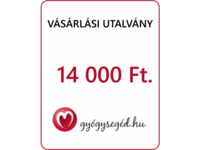 A nagyításhoz kattintson a képre! 14.000 Ft-os Gyógysegéd.hu Vásárlási Utalvány