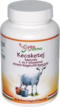 A nagyításhoz kattintson a képre! Vitanorma Kecsketej Kapszula C+e Vitaminnal 90 db