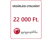 A nagyításhoz kattintson a képre! 22.000 Ft-os Gyógysegéd.hu Vásárlási Utalvány
