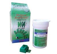 A nagyításhoz kattintson a képre! Dupla Csomag Wellmed Vércukor Tesztcsík 2x25 db Easytouch Gcu, Gu, Gchb és Gc-hez