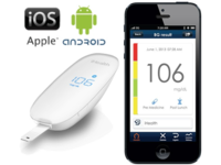 A nagyításhoz kattintson a képre! Ihealth Bg5 - Vércukormérő - Okostelefonhoz