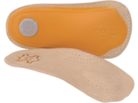 A nagyításhoz kattintson a képre! Leather&comfort Háromnegyedes Bőr Talpbetét Harántemeléssel