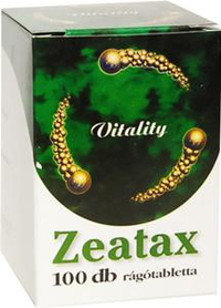 A nagyításhoz kattintson a képre! Zeatax Fogyasztó Rágótabletta 100 db