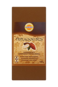 A nagyításhoz kattintson a képre! Dia-wellness Triplacsoki Bézs 100 g