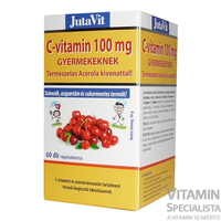 A nagyításhoz kattintson a képre! Jutavit C-vitamin RÁgÓtabletta 100mg 60 DB
