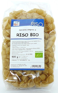 A nagyításhoz kattintson a képre! Finestra Bio Barna Rizstészta Kagyló 500 g