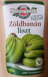 A nagyításhoz kattintson a képre! Naturganik Zöldbanán Liszt 500 g