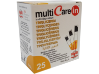 A nagyításhoz kattintson a képre! Multicare IN Trigliceridszintmérő Tesztcsík 25 db