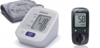 A nagyításhoz kattintson a képre! Omron M2 Vérnyomásmérő + Új Roche Accu-chek Vércukorszintmérő