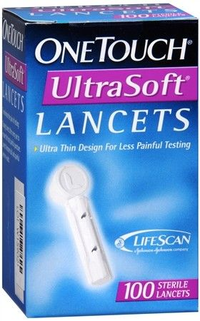 A nagyításhoz kattintson a képre! One Touch Select Ultrasoft Ujjszúró Lándzsák 100 db