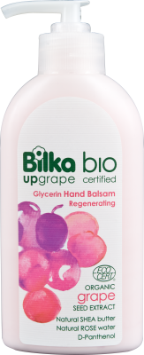 A nagyításhoz kattintson a képre! Bilka Bio Upgrape Glicerines Regeneráló Kézápoló Balzsam 200 ml