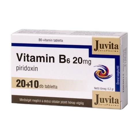 A nagyításhoz kattintson a képre! Jutavit Vitamin B6 30 DB