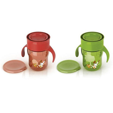 A nagyításhoz kattintson a képre! Avent Első Ivópohár Bpa Mentes 260 ml Zöld vagy Piros