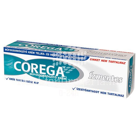 A nagyításhoz kattintson a képre! Corega ízmentes Műfogsorrögzítő Krém 40 g