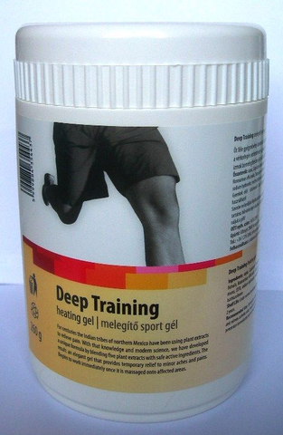 A nagyításhoz kattintson a képre! Deep Training Melegítő Sport Gél 1000ml