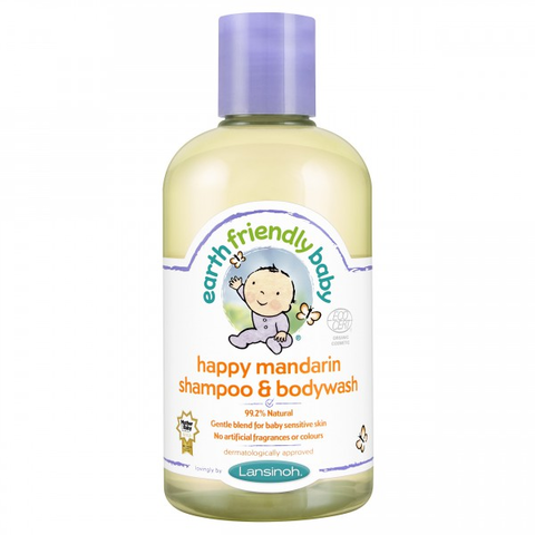 A nagyításhoz kattintson a képre! Earth Frendly Baby Efb Mandarinos Sampon és Tusfürdő 250 ml