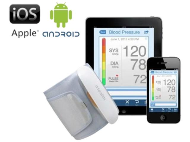 A nagyításhoz kattintson a képre! iHealth Neo BP5S Felkaros Vérnyomásmérő - Okostelefonhoz