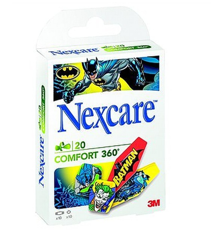 A nagyításhoz kattintson a képre! Nexcare Comfort 360 Sebtapasz Batman 10db N1110dwb