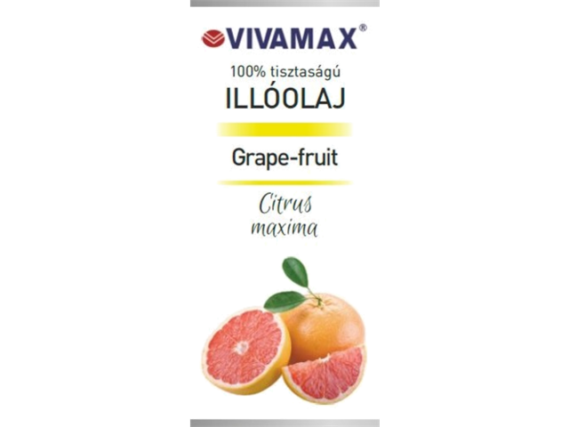 A nagyításhoz kattintson a képre! Vivamax Grape-fruit Illóolaj - 10 ml