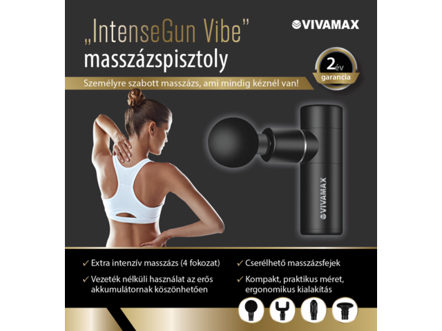Vivamax IntenseGun Vibe Masszázspisztoly