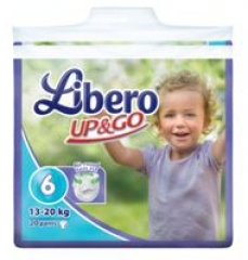 A nagyításhoz kattintson a képre! Libero Up And Go Extra Large 20dbCs.