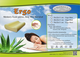 Kattintson a nagyításhoz Korall Memory Párna 70 x 32 x 11 cm Aloe Vera Huzattal