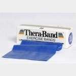 Thera Band Erősítő Gumiszalag 5,5 M-es Gurigában (extra Erős, Kék)