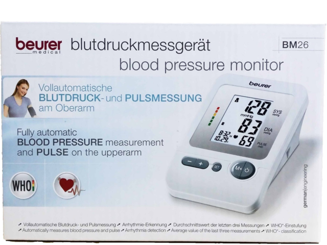 Beurer BM 26 Vérnyomásmérő