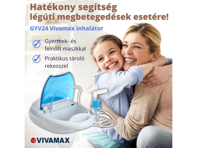 Kompresszoros inhalátor Vivamax GYV24