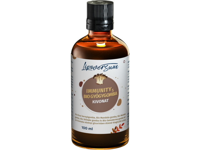 Lipoversum Immunity5 Gyógygomba Kivonat 100 ml