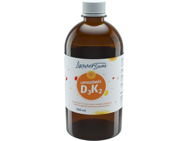 Lipoversum Liposzómás D3K2 Vitamin 300 ml