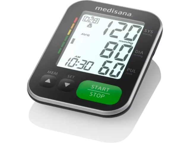 Medisana BU 565 Felkaros vérnyomásmérő, fekete