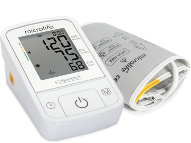 Microlife BP A2 Basic Vérnyomásmérő - Nagyméretű Mandzsettával (M-L)