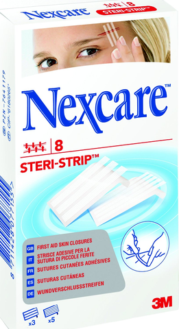 Nexcare Steri Strip Sebzáró Csík 8 db Nsteri