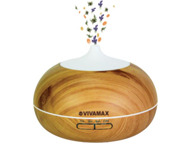 Vivamax Ultrahangos illóolaj párologtató időzítővel és fényterápiával